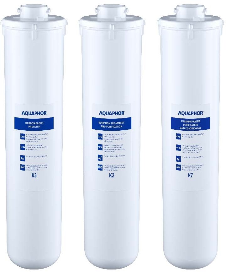 AQUAPHOR Crystal Filter Replacement Set (K3-K2-K7) - Aquaphor Direct